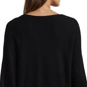 Ralph Lauren Boatneck Knit Longsleeve Sweater in Black
